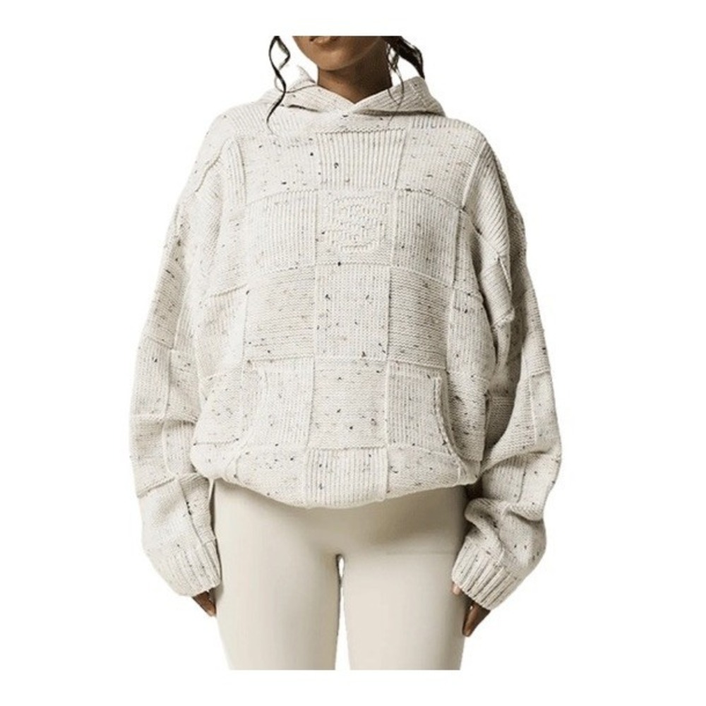 Sisters And Seekers SISTERS AND‎ SEEKERS COMMUNION Check Knit Hoodie Size XL +